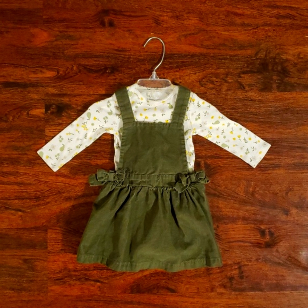 Carters Cordaroy 2-Piece Dress Set 9M